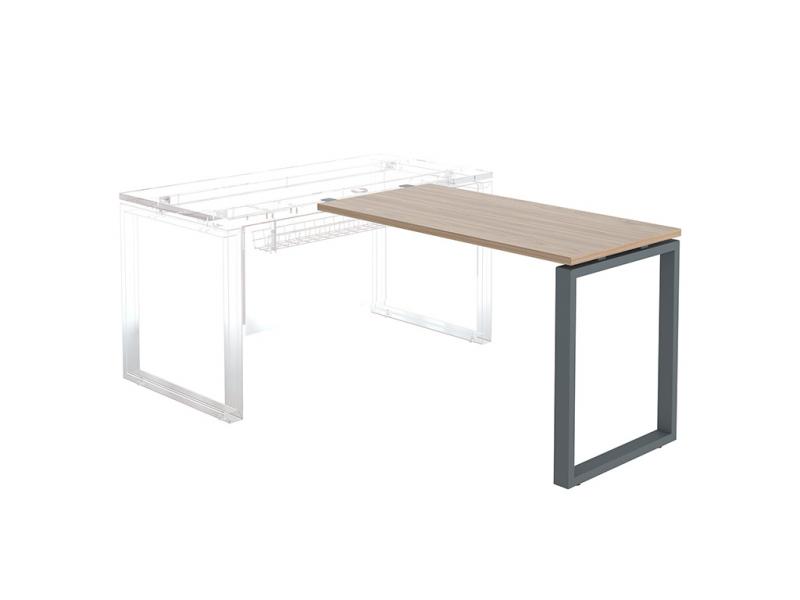 Брифинг-приставка NTO 120 темный орех/антрацит